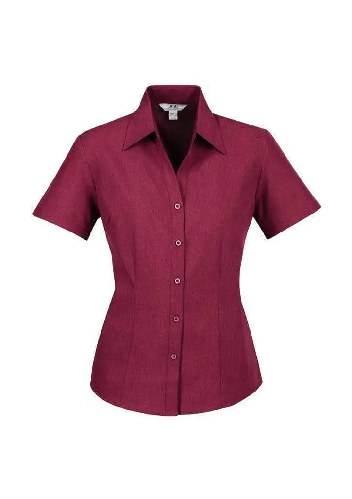 Biz Collection Women’s Plain Oasis Short Sleeve Shirt Lb3601 Metro Workwear.